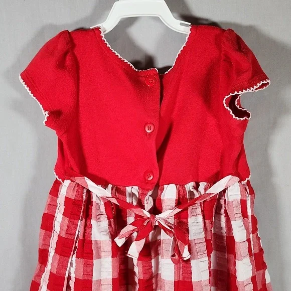 Youngland Ladybug Dress Girls Size 4 - Picture 3 of 7